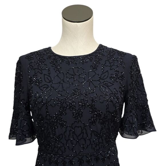 Needle & Thread Embellished Beaded‎ Fleur Dress Size 4 - Minor Snags - Picture 7 of 16